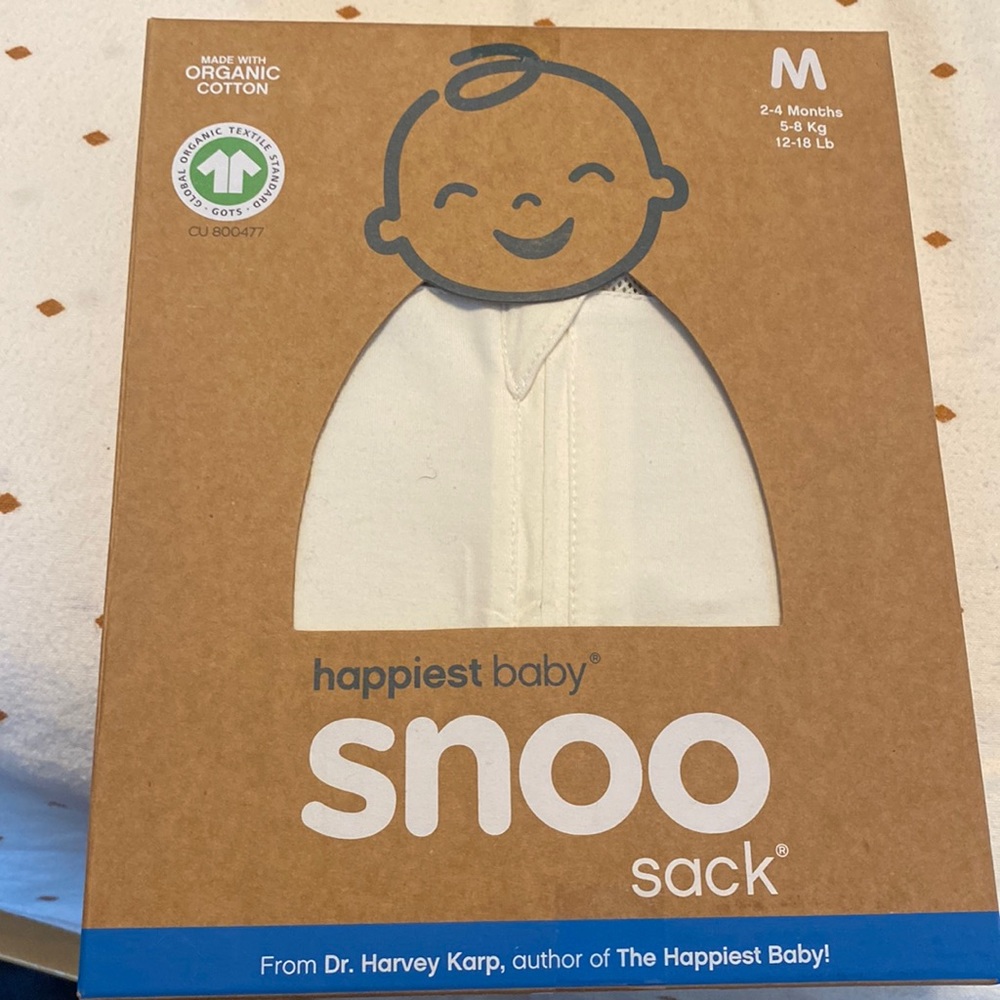 Snoo sack in cream.